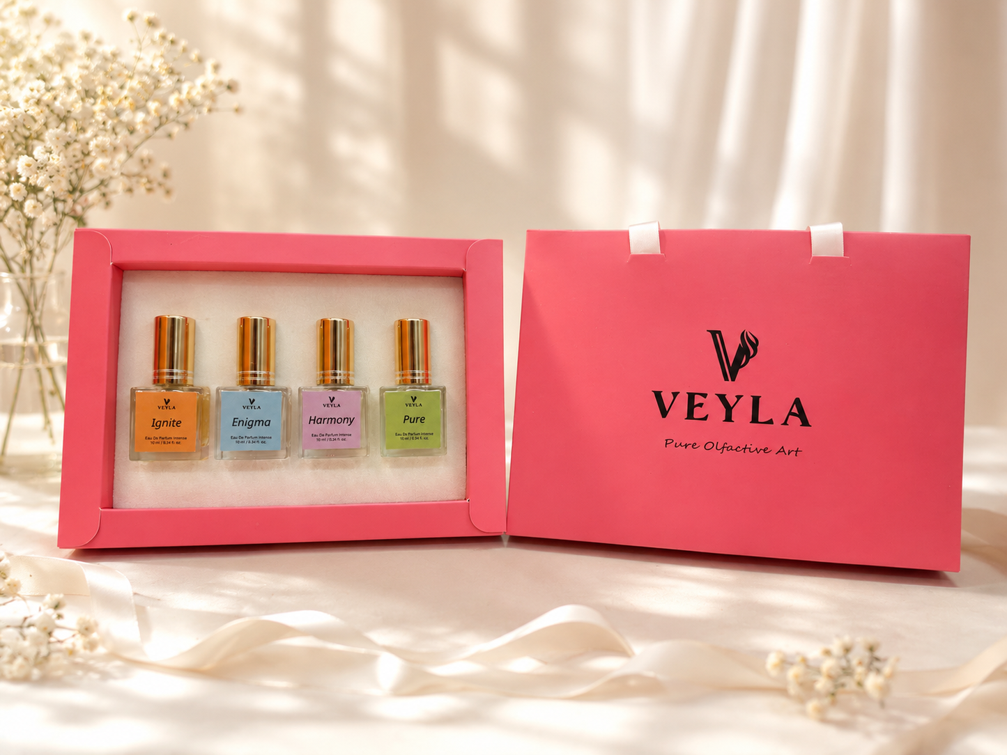 VEYLA 4-Pieces (10 ml each bottles) Signature Fragrance