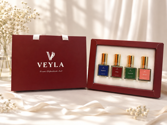 VEYLA 4-Pieces gemstone collection (10 ml each bottles)